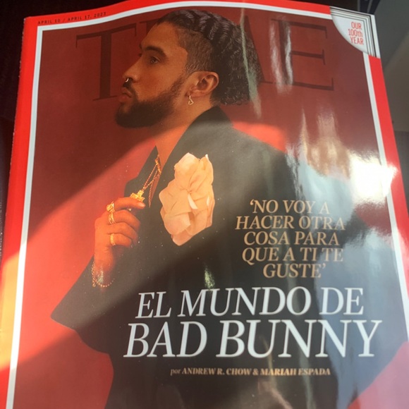 Time magazine The World of Bad Bunny rapper collectible NEW April 10-17, 2023 - Picture 1 of 2